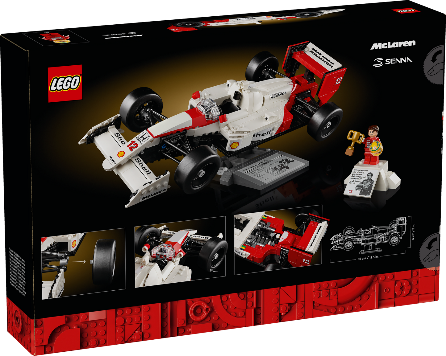 LEGO Icons: McLaren MP4/4 & Ayrton Senna (10330)