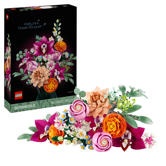 LEGO Botanicals: Pretty Pink Flower Bouquet (10342)