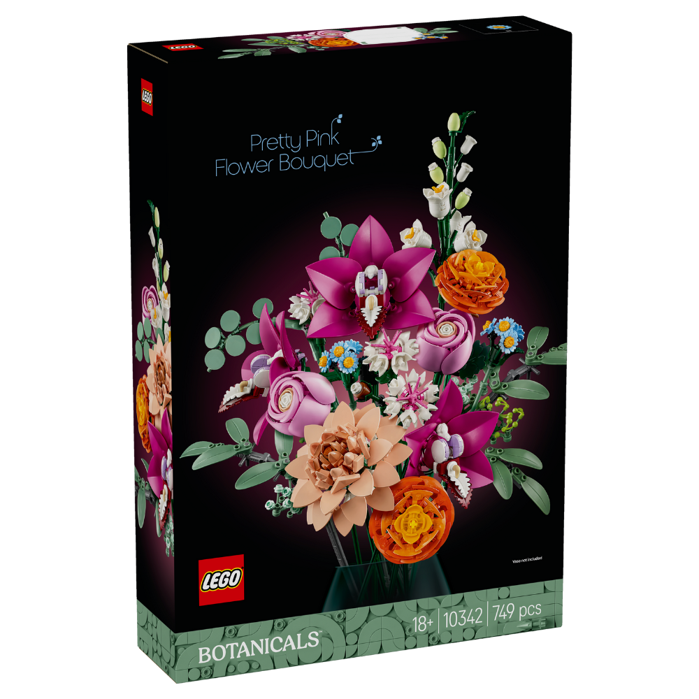 LEGO Botanicals: Pretty Pink Flower Bouquet (10342)