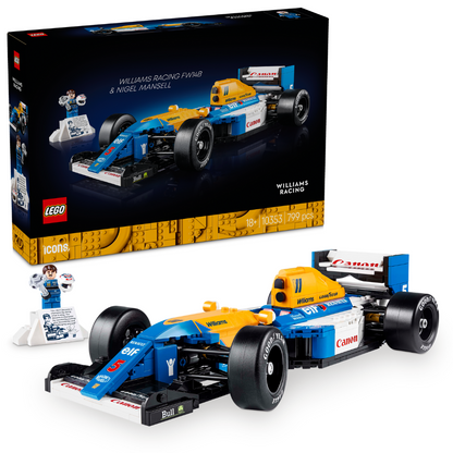 LEGO Icons: Williams Racing FW14B & Nigel Mansell (10353)