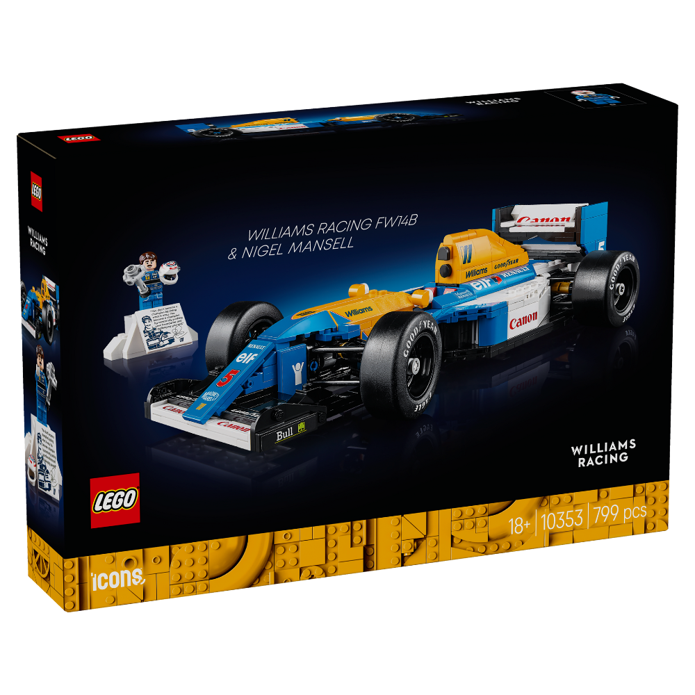 LEGO Icons: Williams Racing FW14B & Nigel Mansell (10353)