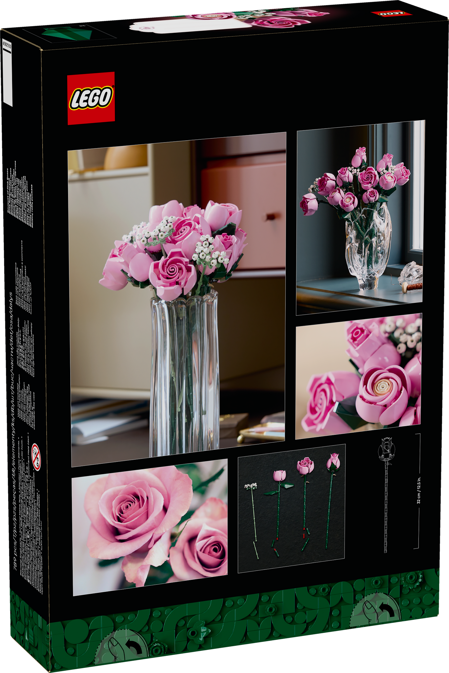 LEGO Botanicals: Bouquet of Pink Roses (10374)
