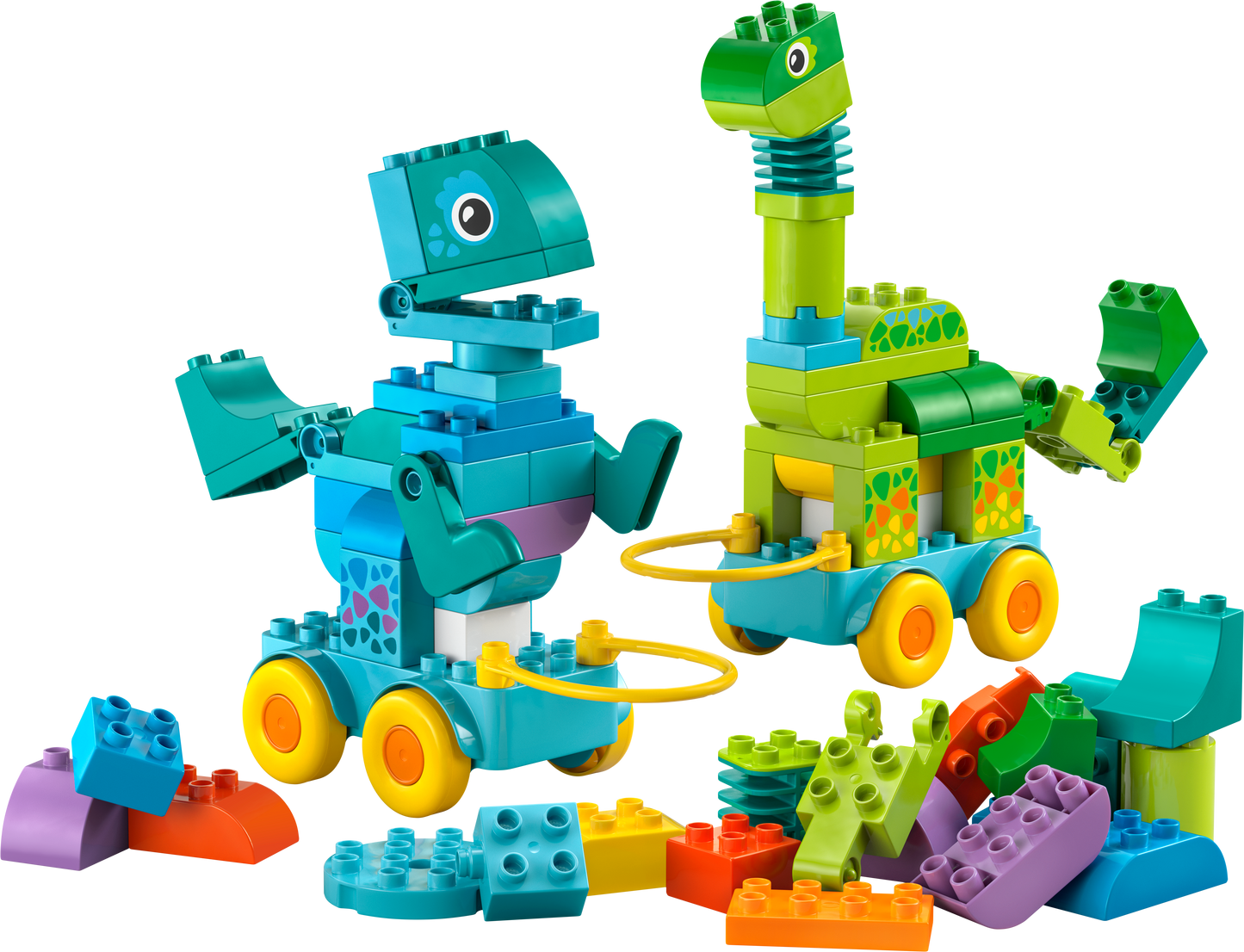 LEGO DUPLO Town: 3-in-1 Dinosaurs on Wheels (10451)