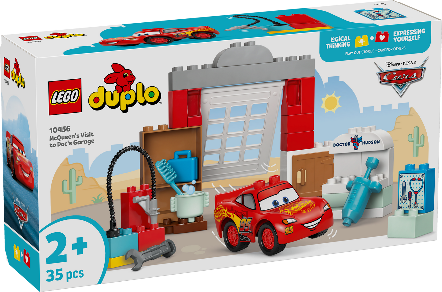 LEGO DUPLO Disney and Pixar Cars: McQueens Visit to Docs Garage (10456)
