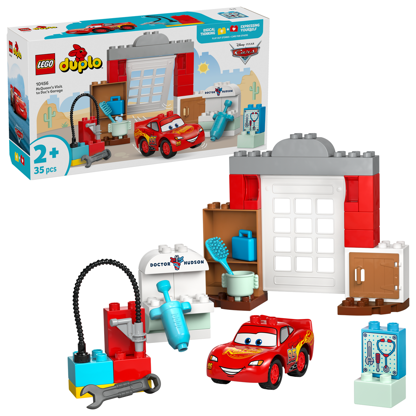 LEGO DUPLO Disney and Pixar Cars: McQueens Visit to Docs Garage (10456)
