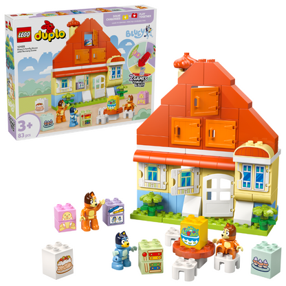 LEGO Duplo:  Bluey's Family House with Memory Game (10459)