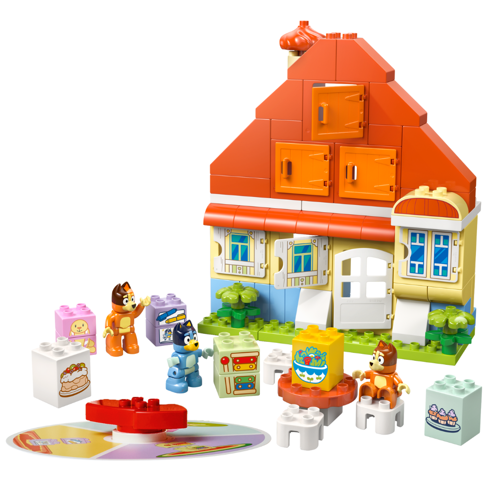 LEGO Duplo:  Bluey's Family House with Memory Game (10459)