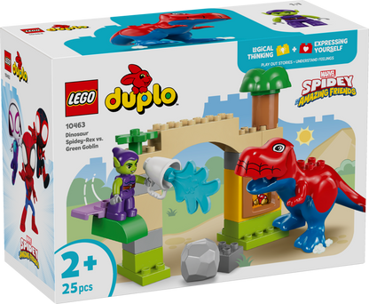 LEGO DUPLO: Marvel Dinosaur Spidey Rex vs Green Goblin (10463)