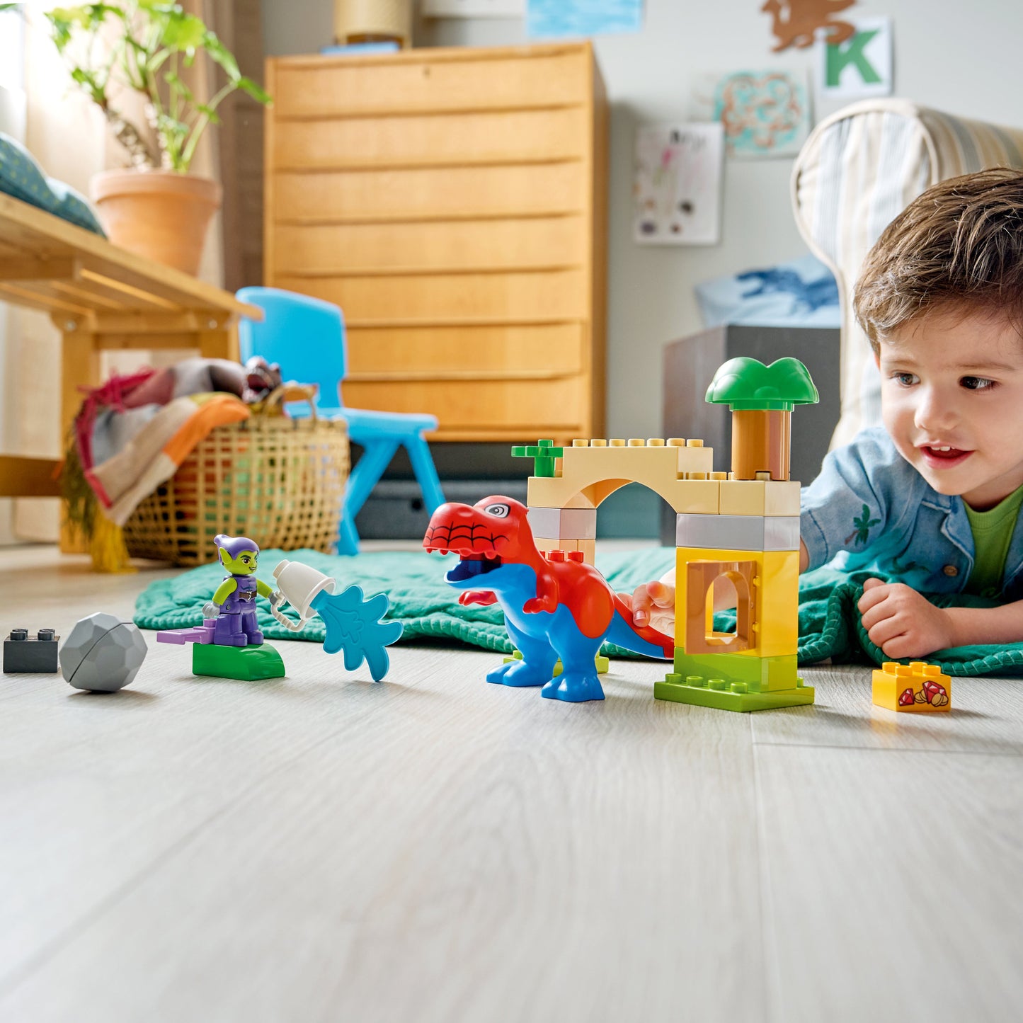LEGO DUPLO: Marvel Dinosaur Spidey Rex vs Green Goblin (10463)