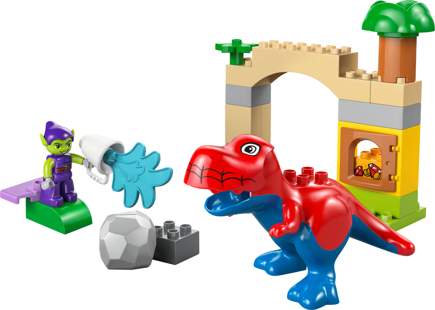 LEGO DUPLO: Marvel Dinosaur Spidey Rex vs Green Goblin (10463)