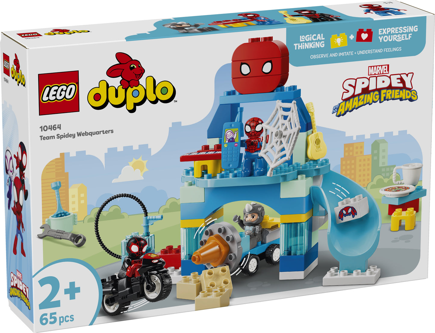 LEGO DUPLO: Marvel Team Spidey Webquarters (10464)