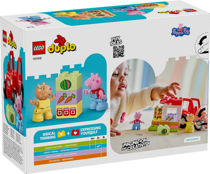 LEGO DUPLO: Peppa Pig Tractor and Market (10468)
