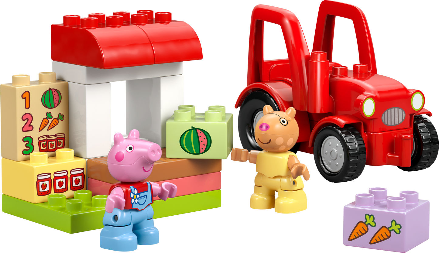 LEGO DUPLO: Peppa Pig Tractor and Market (10468)