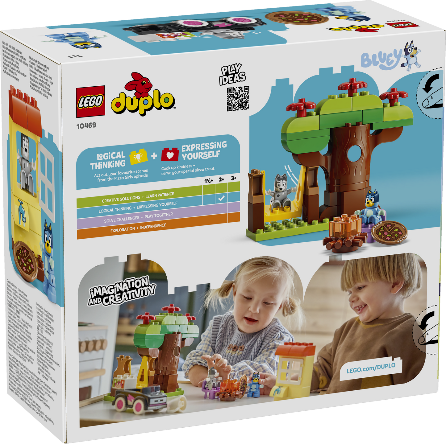 LEGO DUPLO: Bluey Pizza Girls with Muffin and Bluey (10469)