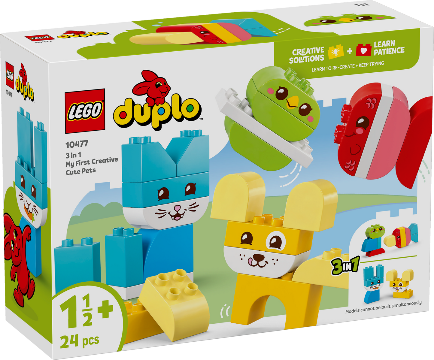 LEGO DUPLO: My First 3 in 1 Creative Cute Pets (10477)