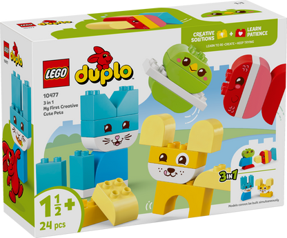 LEGO DUPLO: My First 3 in 1 Creative Cute Pets (10477)