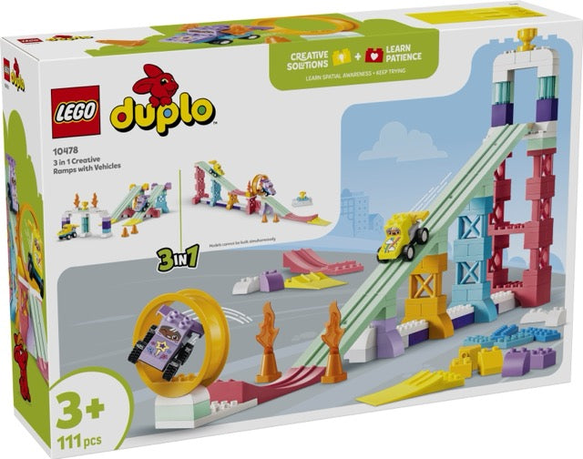 LEGO DUPLO: Town 3 in 1 Creative Ramps with Vehicles (10478)