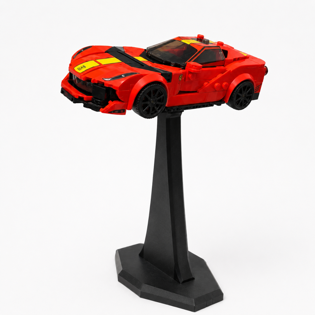 DisplayX 75°, 20cm Display Stand Compatible with LEGO® Speed Champion Sets