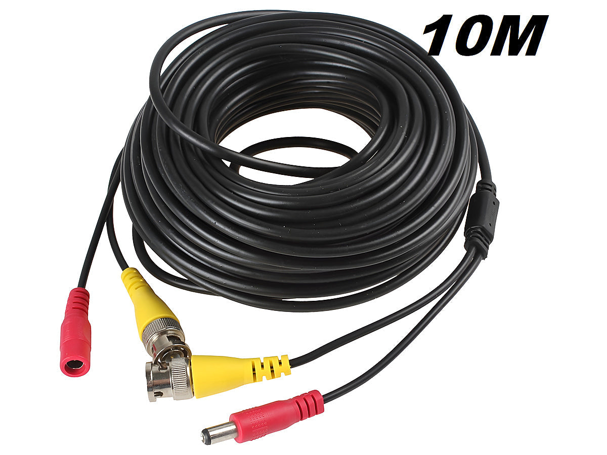 CCTV Cable BNC Video Power Cable for  Surveillance System 10m