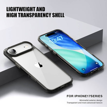 Aurora Series Crystal Transparent Compatible with iPhone 17 Air Case