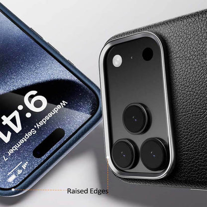 Compatible with iPhone 17 Pro X-Level Better Enjoyment Series Magnetic Plain Leather Case