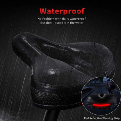 Bicycle Saddle Thickening of The Memory Foam Waterproof Replacement