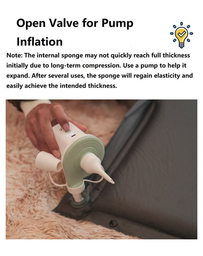 Self-Inflating Mattress – Double Size | Outdoor & Home Use