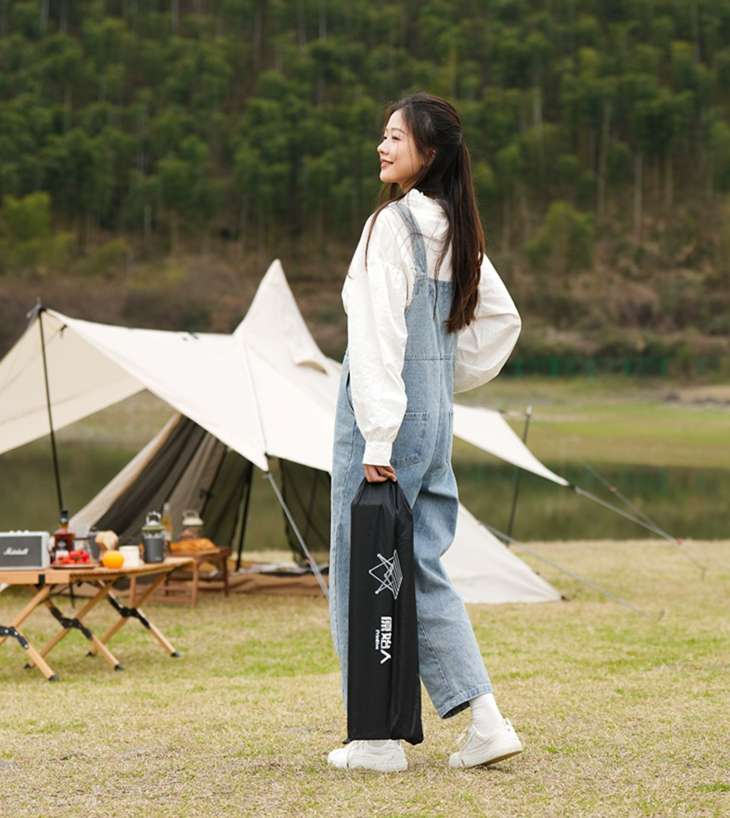 Aluminum Alloy Roll-Up Camping Table - PRI10116