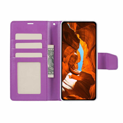 Compatible with iPhone 17 Pro Hanman Mill Series Leather Wallet Flip Case