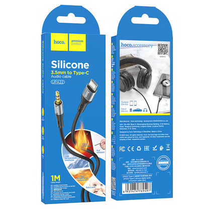 Hoco Type-C Silicone Digital Audio Conversion Cable UPA22