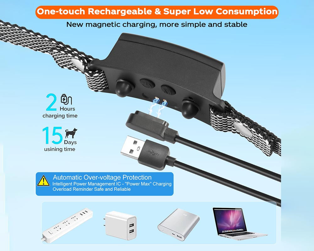 Smart No-Bark Dog Training Collar