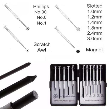 11 Piece Precision Screwdriver Set