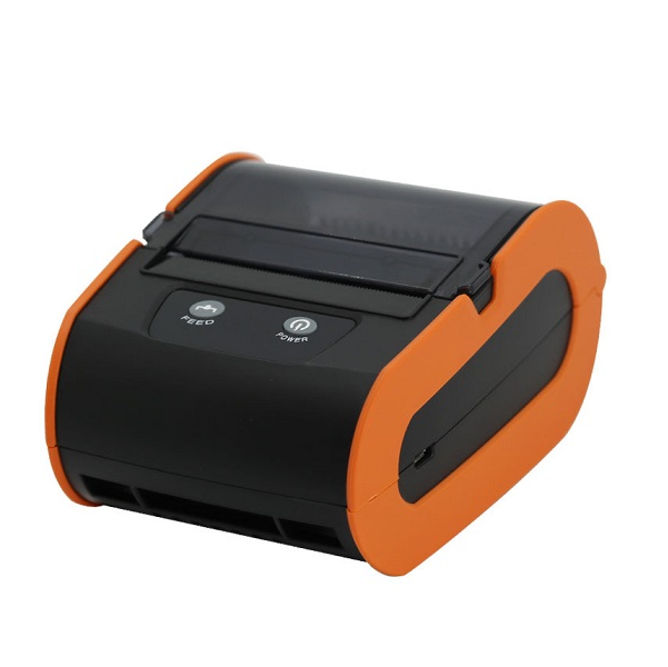 USB 80mm Thermal Sticker Tracking Label Printer Paper Barcode Printing Machine