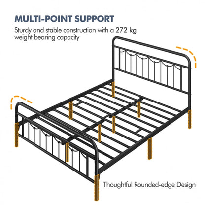 Queen Size Metal Bed Frame