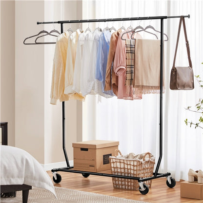 Adjustable Garment Rack & Organizer Clothes Rack