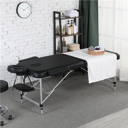 Adjustable 3 Fold Massage Bed Aluminum Alloy Massage Couch