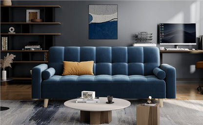 3 Seater Convertible Settee Sofa Bed With Armrests