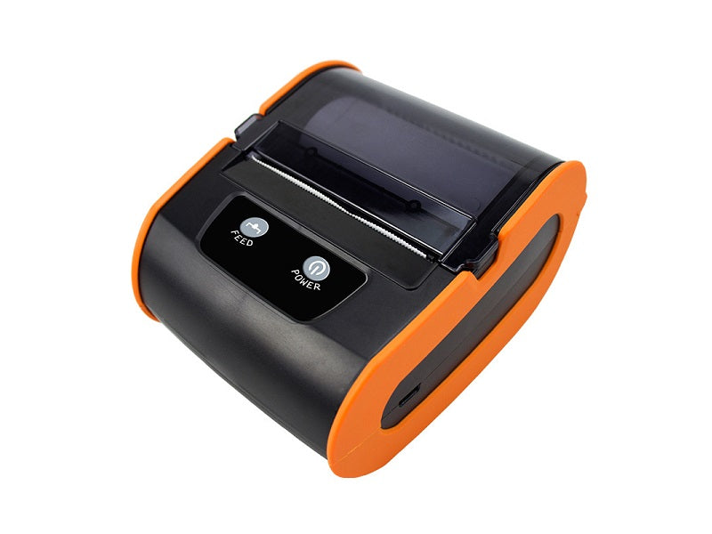 USB 80mm Thermal Sticker Tracking Label Printer Paper Barcode Printing Machine