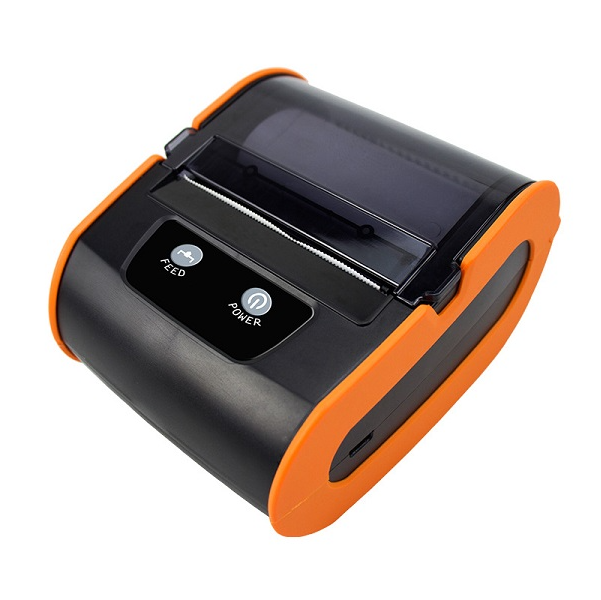 USB 80mm Thermal Sticker Tracking Label Printer Paper Barcode Printing Machine