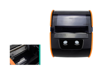 USB 80mm Thermal Sticker Tracking Label Printer Paper Barcode Printing Machine