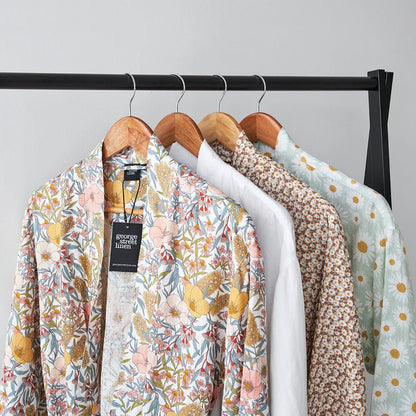 Pure Linen Bathrobe