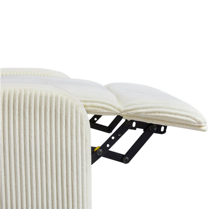 Recliner Chair Corduroy Recliner Sofa Adjustable Modern Single Reclining Chair