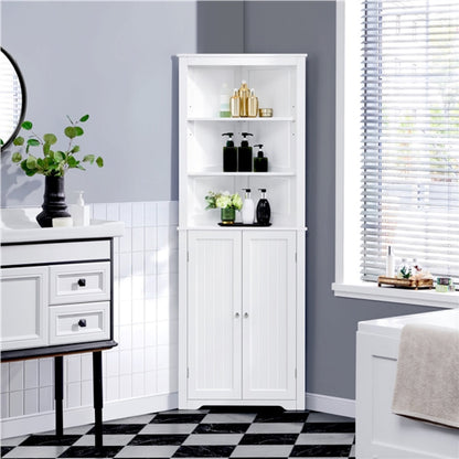 Tall Corner Cabinet Corner Shelving Uni