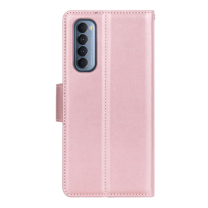Hanman Mill Series Leather Wallet Flip Compatible with OPPO A3s 2018 Case