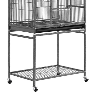 54’’H Mobile Large Parrot Cage w/ Stand