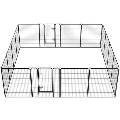Heavy Duty 24 Panels Pet Playpen