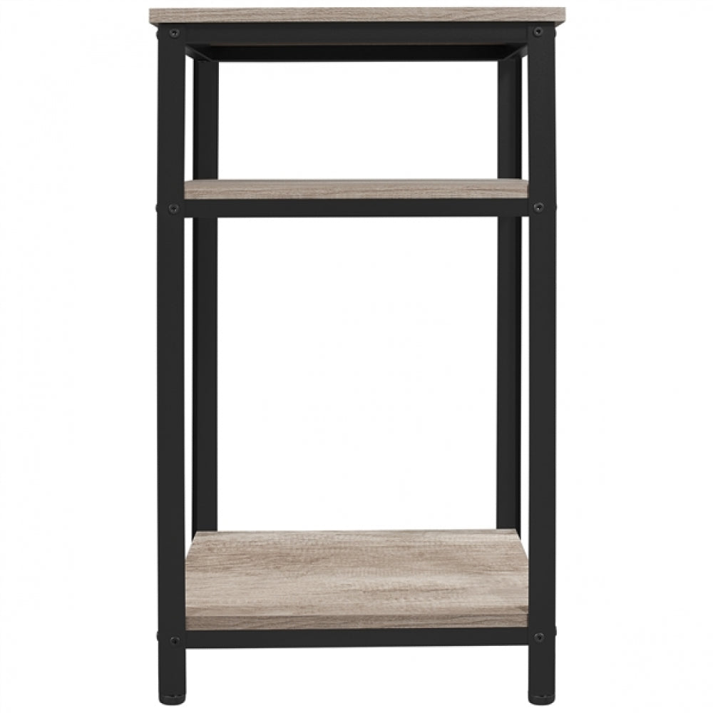 Rustic Industrial End Telephone Table