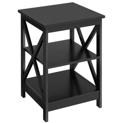 1 Pair X Frame Side Table
