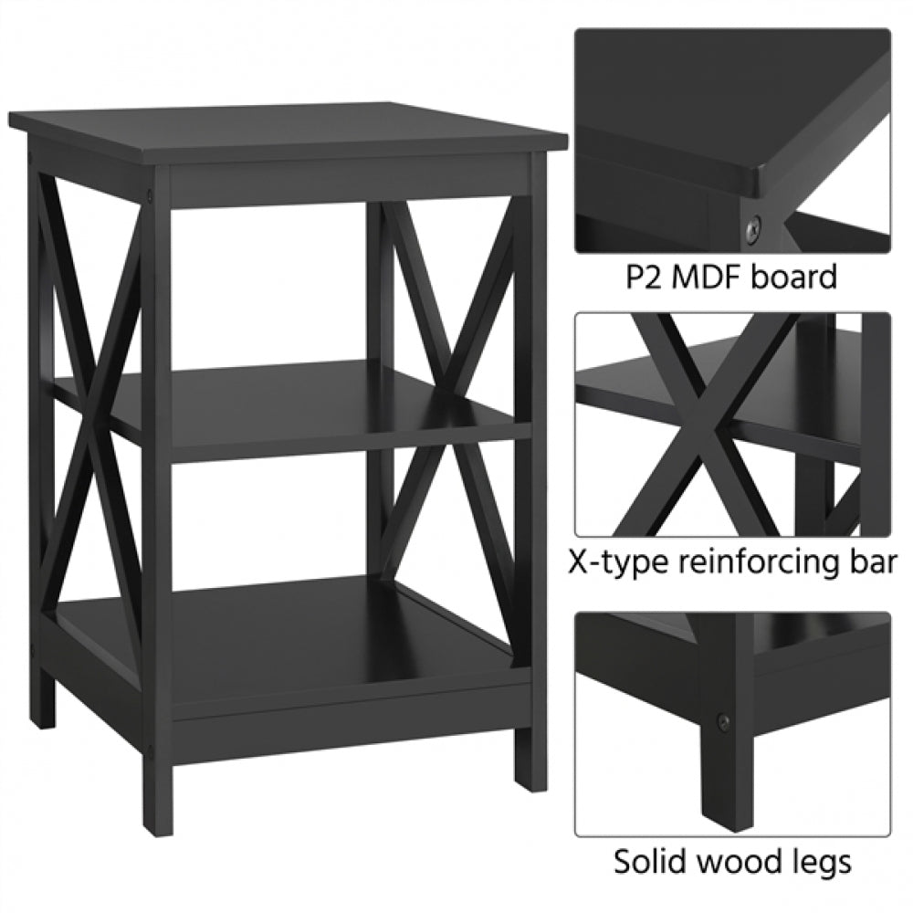 X Frame Side Table