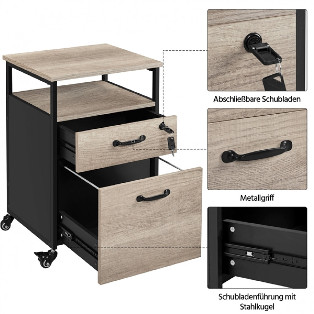 Mobile Office File Cabinet
